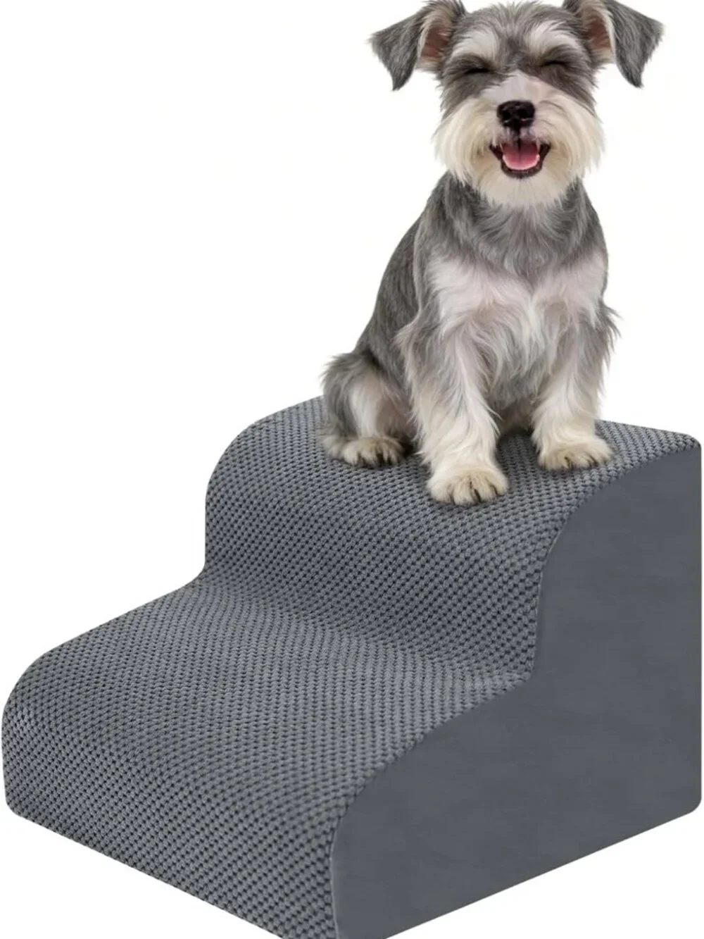Dog Stairs for Small Dogs, 2-Steps Dog Ramp